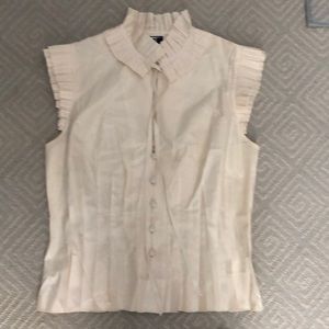 Tadashi shoji silk sleeveless blouse NWOT